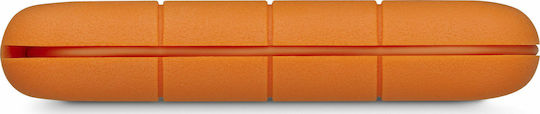 Lacie Rugged USB-C USB 3.1 / USB-C Εξωτερικός HDD 5TB 3.5" Κίτρινο