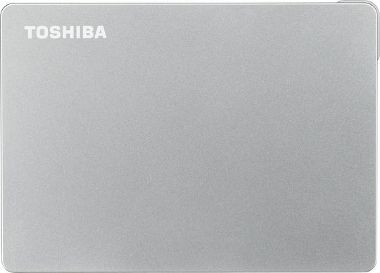 Toshiba Canvio Flex USB 3.2 External 2.5" HDD 1TB Silver