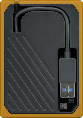 Western Digital MyPassport Go USB 3.0 Externe SSD 1TB 2.5" Orange