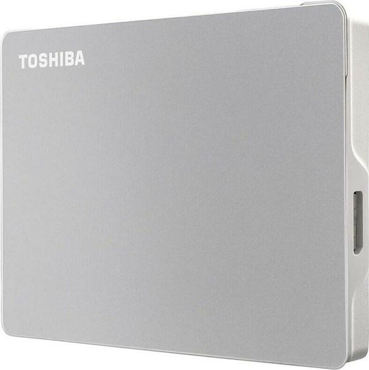 Toshiba Canvio Flex USB 3.2 External 2.5" HDD 4TB Silver