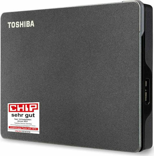 Toshiba Canvio Gaming USB 3.2 External 2.5" HDD 4TB Black