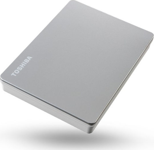 Toshiba Canvio Flex USB 3.2 External 2.5" HDD 2TB Silver