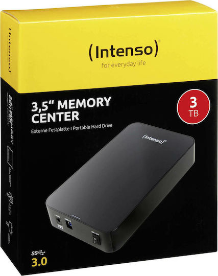 Intenso Memory Center USB 3.0 Externe HDD 3TB 3.5" Schwarz