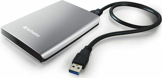 Verbatim Store 'n' Go USB 3.0 External 2.5" HDD 1TB Silver