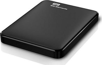 Western Digital Elements Portable USB 3.0 Externe HDD 500GB 2.5" Schwarz