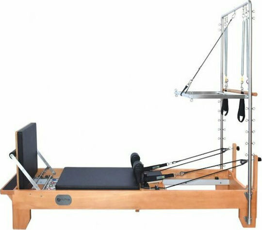Alpha Pilates Reformer with Tower Κρεβάτι Pilates