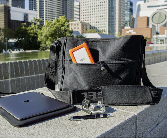 Lacie Rugged USB-C USB 3.1 / USB-C External HDD 2TB 3.5" Orange