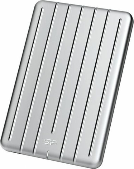 Silicon Power Armor A75 USB 3.1 / USB-C External 2.5" HDD 1TB Silver