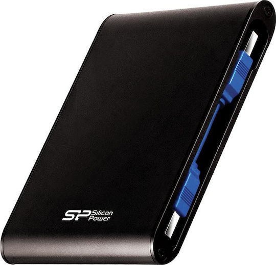 Silicon Power Armor A80 USB 3.2 Εξωτερικός HDD 2TB 2.5" Μαύρο