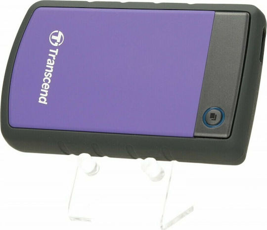 Transcend StoreJet 25H3P USB 3.0 External 2.5" HDD 2TB Black
