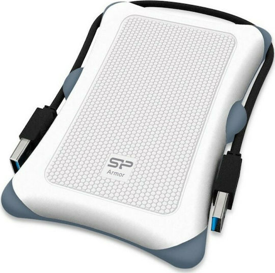 Silicon Power Armor A30 USB 3.0 External 2.5" HDD 1TB White