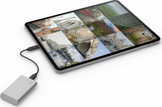 Lacie Portable SSD v2 USB-C 500GB 2.5" Ασημί
