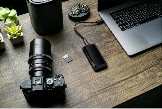 Crucial X8 USB 3.1 Externe SSD 2TB 2.5" Schwarz