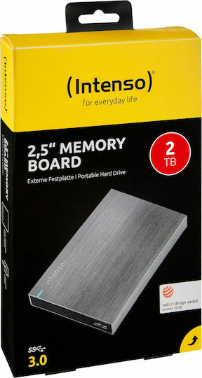 Intenso Memory Board USB 3.0 Externe HDD 2TB 2.5" Schwarz
