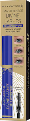 Max Factor Divine Lashes Waterproof Mascara for volume & Length 003 Black 9ml