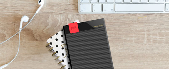 Silicon Power Diamond D30 D3L USB 3.1 Εξωτερικός HDD 2TB 2.5" Μαύρο
