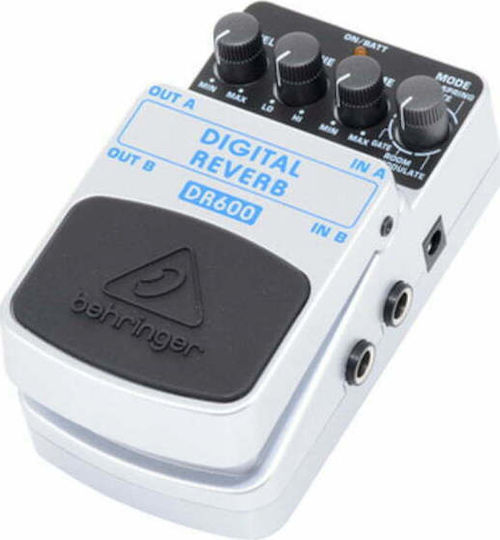Behringer Πετάλι Reverb Ηλεκτροακουστικών Οργάνων, Ηλεκτρικής Κιθάρας και Ηλεκτρικού Μπάσου DR600
