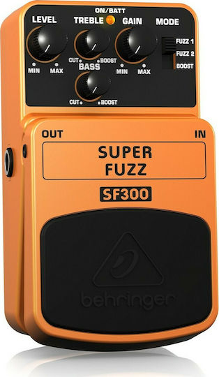 Behringer SF300 Pedale Wirkung Fuzz E-Gitarre und E-Bass