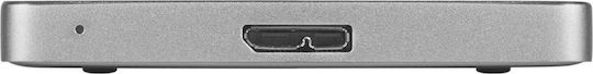 Verbatim Store 'n' Go ALU Slim USB 3.2 Externe HDD 2TB 2.5" Gray