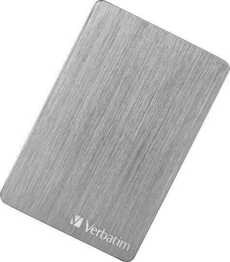 Verbatim Store 'n' Go ALU Slim USB 3.2 Externe HDD 2TB 2.5" Gray