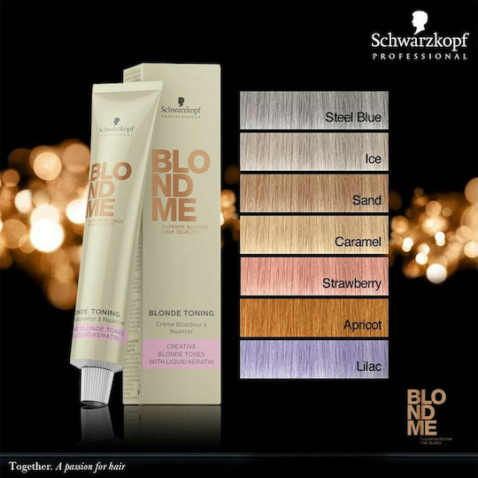Schwarzkopf BlondMe Blonde Toning Toner Sand 60ml