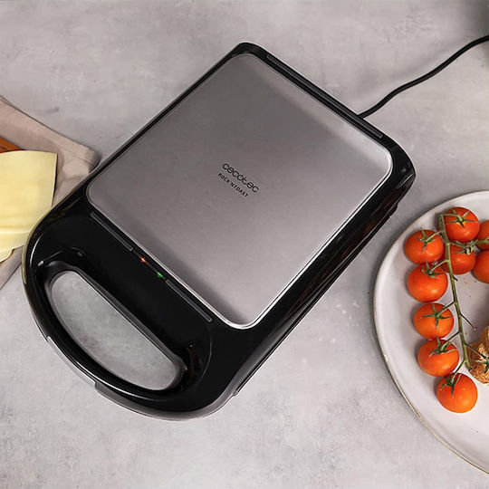 Cecotec Rock' Ntoast Family Τοστιέρα για 4 Τοστ 1500W Inox