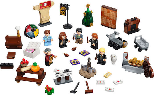 LEGO Calendar Advent Harry Potter Pentru 7+ Ani 274 Bucăți