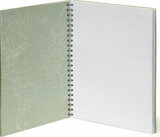 Legami Milano Notebook Σημειωματάριο Σπιράλ Α4 204 Φύλλων με Λευκές Σελίδες 3 Θεμάτων Πολύχρωμο