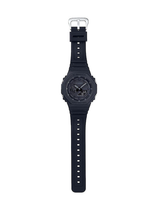 Casio G-Shock Analog/Digital Men's Watch 45.5mm Chronograph Battery with Black Rubber Strap