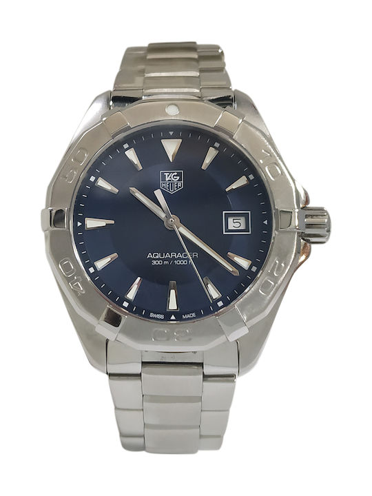 TAG Heuer Aquaracer Watch Battery with Metal Bracelet TAG Heuer Aquaracer Watch Battery with Metal Bracelet