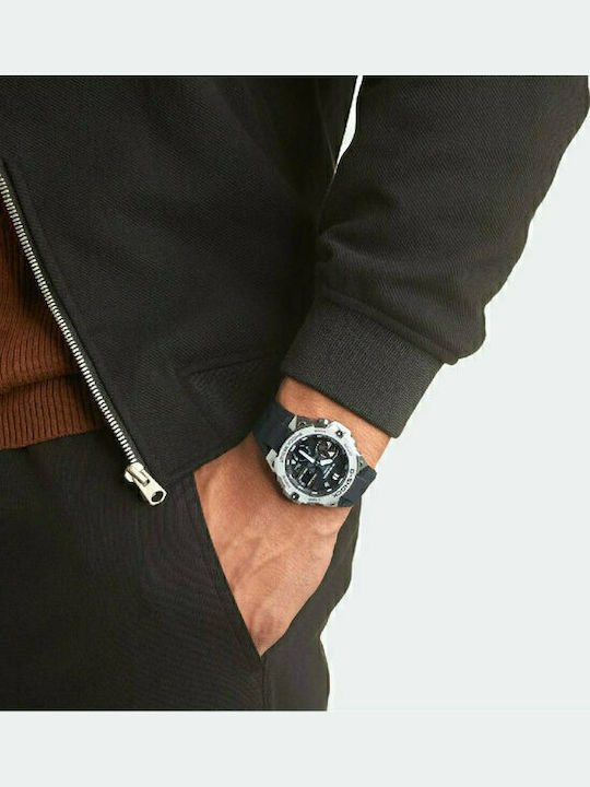 Casio G-Shock G-Steel Ρολόι Μπαταρίας με Καουτσούκ Λουράκι