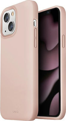 Uniq Lino Coperta din spate Silicon Blush Pink (iPhone 13) UNIQ-IP6.1HYB(2021)-LINOPNK