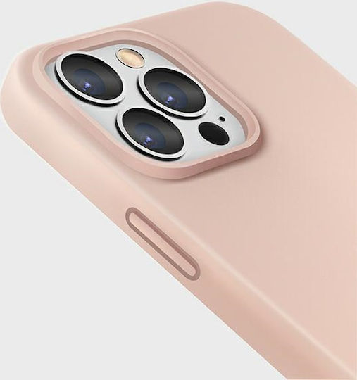 Uniq Lino Back Cover Σιλικόνης Blush Pink (iPhone 13 Pro Max)