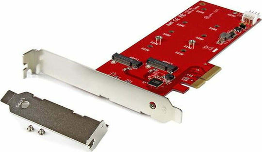 StarTech Κάρτα PCIe σε 2 θύρες M.2