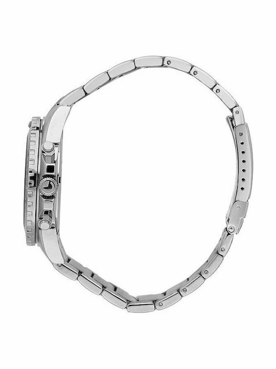 Sector 450 Men's Watch 48mm Chronograph Battery with Silver Metal Bracelet