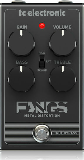 TC Electronic Fangs Pedals Effect Distortion Electric Guitar