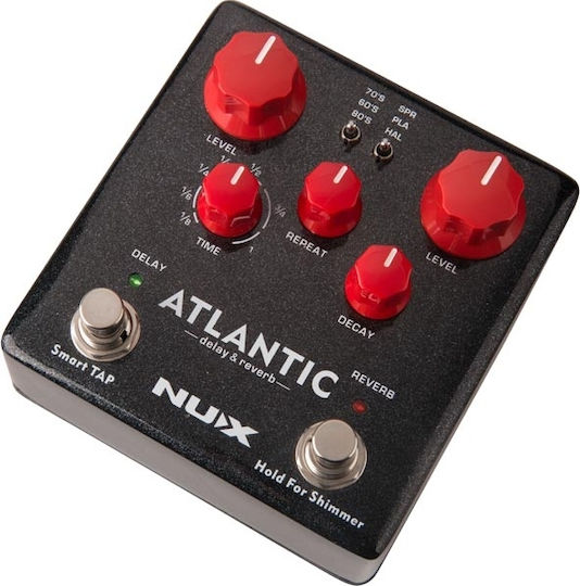 NUX Πετάλι Delay / Reverb Ηλεκτρικής Κιθάρας Atlantic