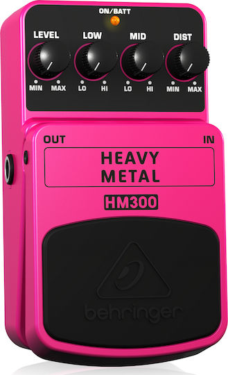 Behringer Πετάλι Distortion Ηλεκτρικής Κιθάρας HM300