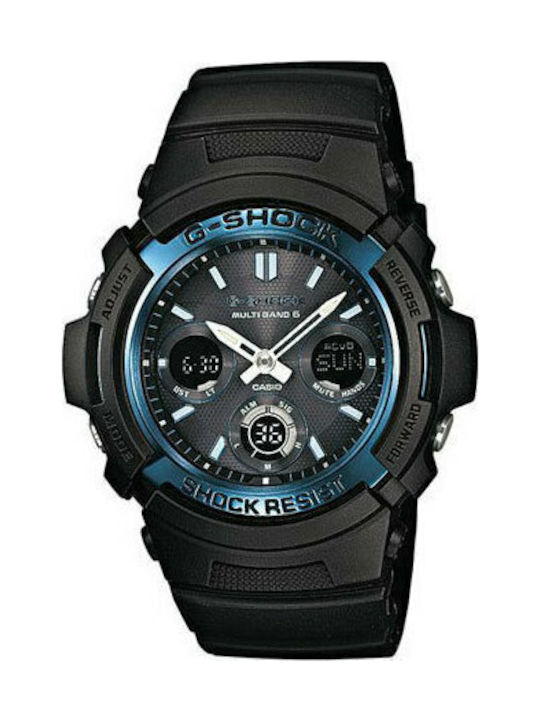 Casio G-Shock Ρολόι Solar με Καουτσούκ Λουράκι Casio G-Shock Ρολόι Solar με Καουτσούκ Λουράκι
