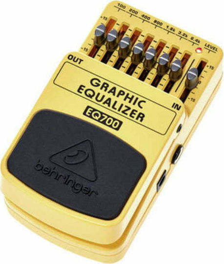 Behringer Πετάλι Equalizer Ηλεκτρικής Κιθάρας και Ηλεκτρικού Μπάσου EQ700