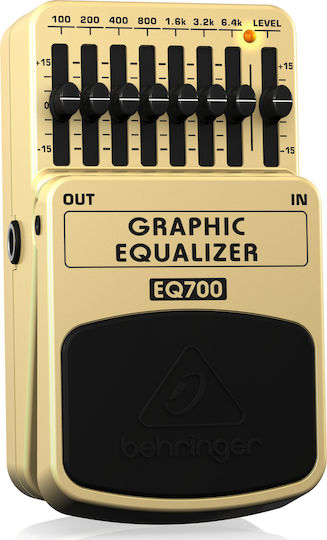 Behringer Πετάλι Equalizer Ηλεκτρικής Κιθάρας και Ηλεκτρικού Μπάσου EQ700