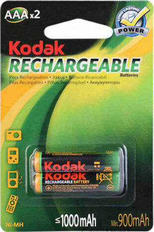 Kodak Photolife Baterii Reîncărcabile AAA Ni-MH 1000mAh 1.2V 2buc