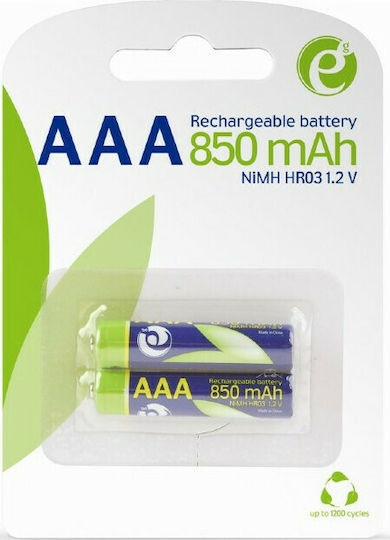 Energenie Επαναφορτιζόμενες Μπαταρίες AAA Ni-MH 850mAh 1.2V 2τμχ