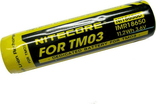 NiteCore 9060110671 Επαναφορτιζόμενη Μπαταρία 18650 Li-Mn 3100mAh 3.6V 1τμχ