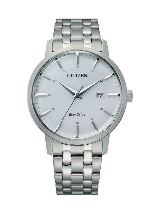 Citizen Men's Watch 40mm Eco - Drive with Silver Metal Bracelet