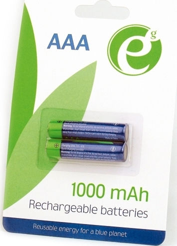 Energenie EG-BA-AAA10-01 Επαναφορτιζόμενες Μπαταρίες AAA Ni-MH 1000mAh 1.2V 2τμχ