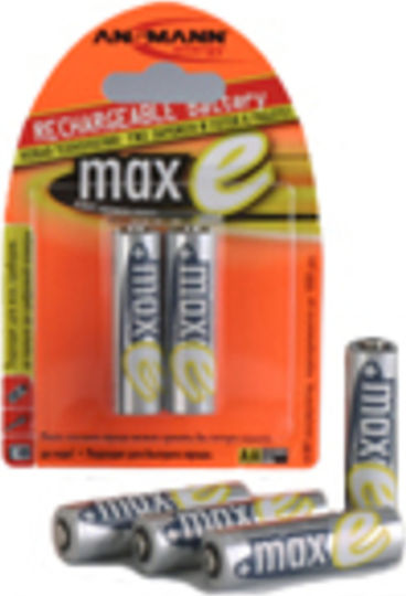 Ansmann Επαναφορτιζόμενες Μπαταρίες AA Ni-MH 2100mAh 1.2V 4τμχ