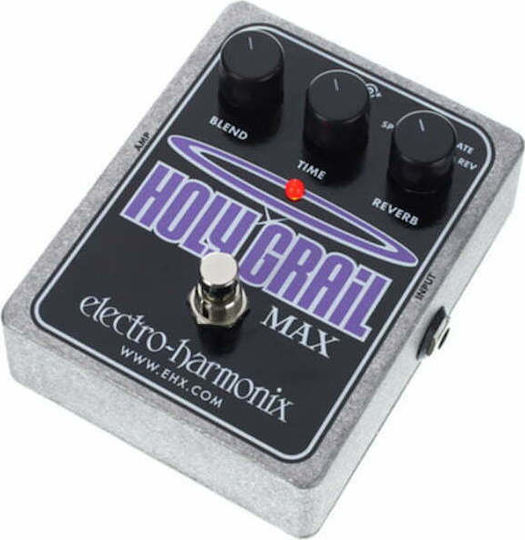 Electro-Harmonix Holy Grail Max Pedals Effect Reverb Electroacoustic Instruments, Electric Guitar and Electric Bass