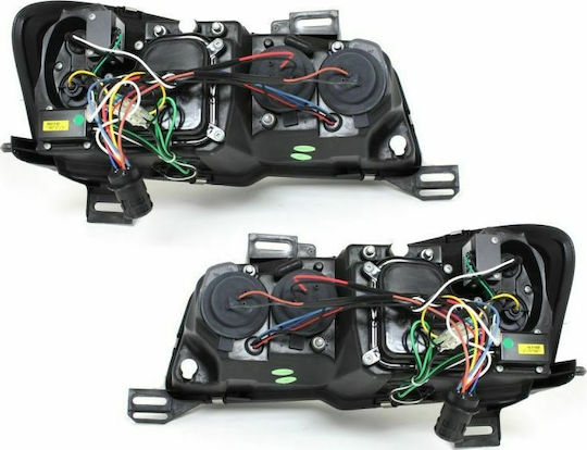 Dectane Μπροστινά Φανάρια Led για Fiat Stilo 2001-2008 2τμχ