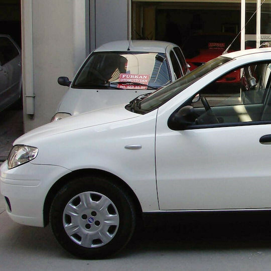 Croatia Cover Σετ Τάσια Αυτοκινήτου Fiat Punto/Palio/Albea/Doblo 4τμχ 14" Ασημί